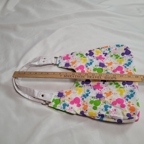 Walt Disney World Mickey Mouse Splatter Paint Purse Bag - Picture 11 of 11